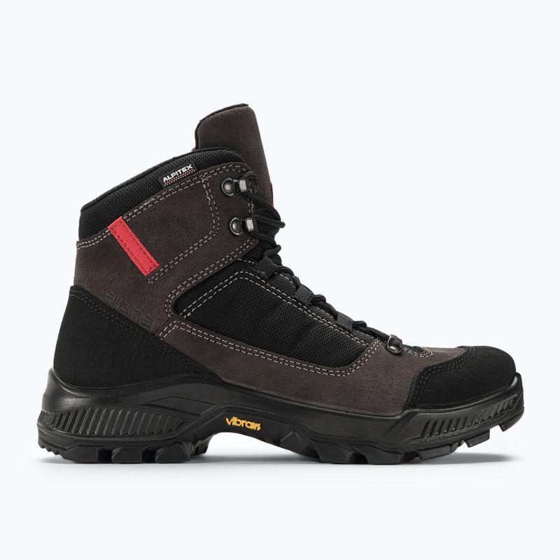 Buty trekkingowe męskie Alpina Henry 2.0 grey/black 2