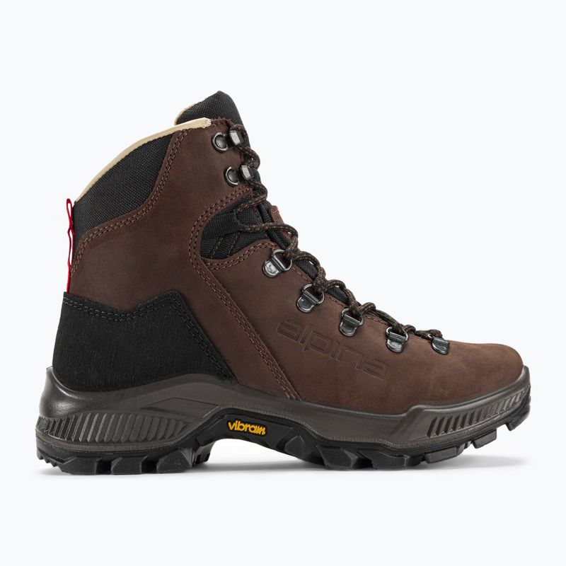 Buty trekkingowe damskie Alpina Prima Mid dark brown 2