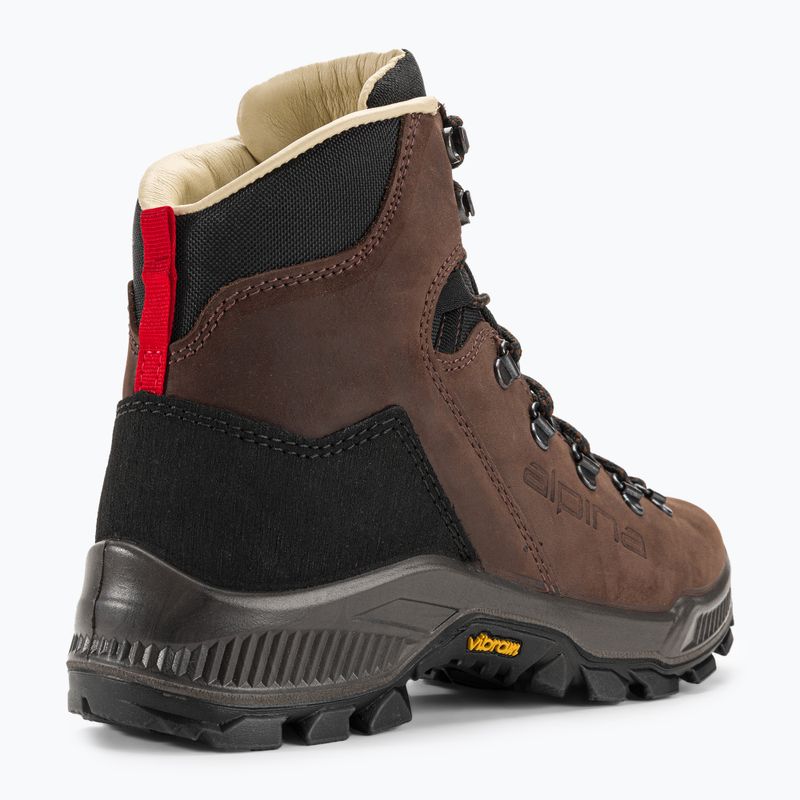 Buty trekkingowe damskie Alpina Prima Mid dark brown 9