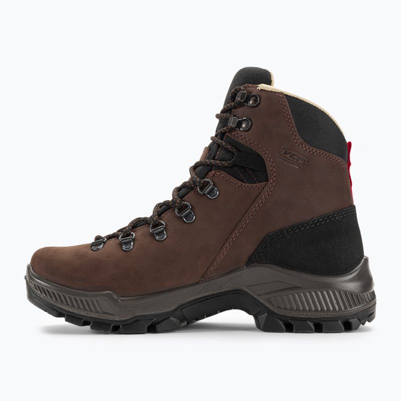 Buty trekkingowe damskie Alpina Prima Mid dark brown 10