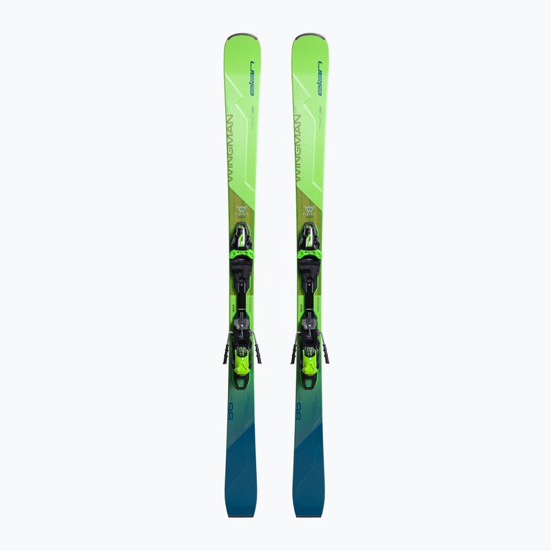 Narty zjazdowe Elan Wingman 86 CTI Fusion X + wiązania EMX 12 green