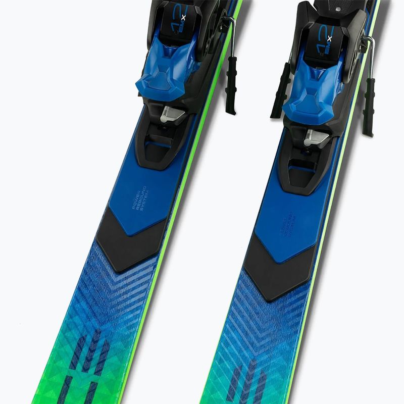 Narty zjazdowe Elan Ace SCX Fusion + wiązania EMX 12 green/blue 5