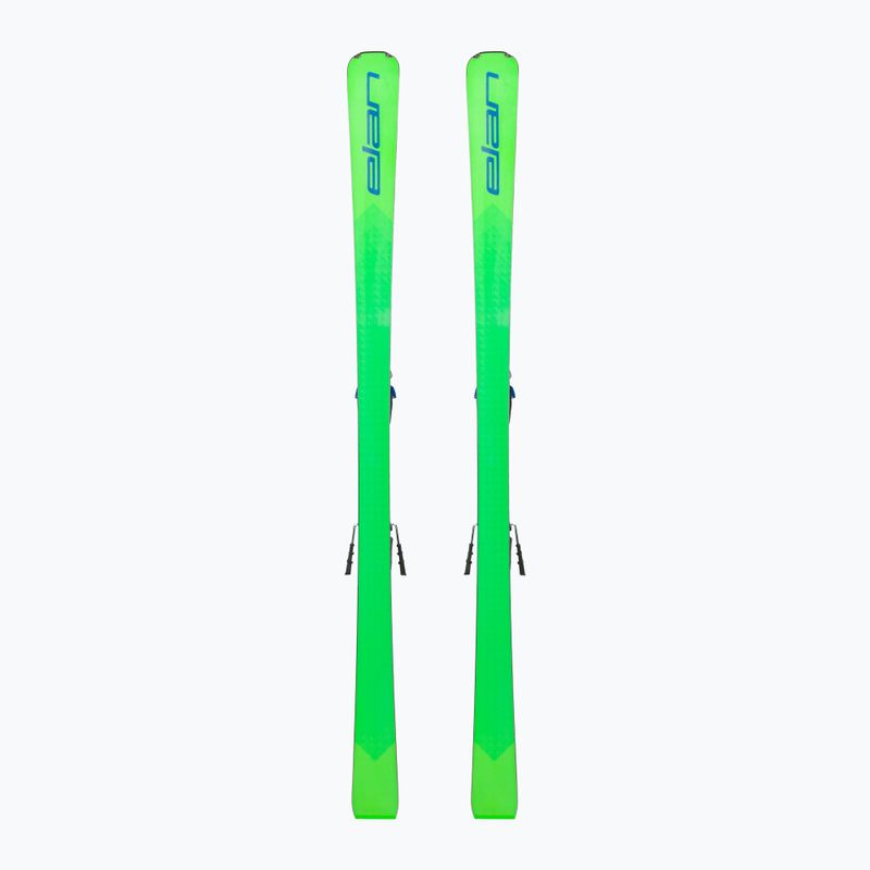 Narty zjazdowe Elan Ace SCX Fusion + wiązania EMX 12 green/blue/black 3