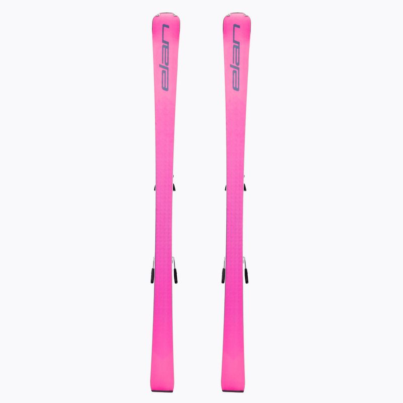 Narty zjazdowe damskie Elan Speed Magic PS + wiązania ELX 11 pink 3