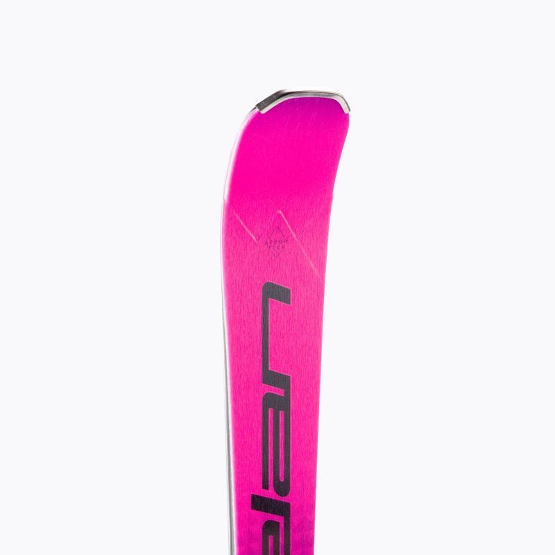 Narty zjazdowe damskie Elan Speed Magic PS + wiązania ELX 11 pink 8
