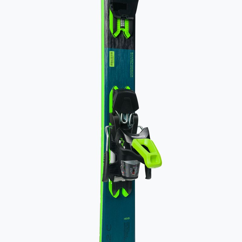 Narty zjazdowe Elan Amphibio 12 C PS + wiązania ELS 11 black/green 6