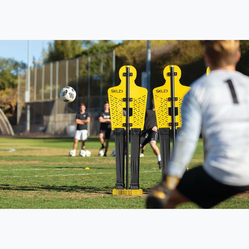 Manekin treningowy SKLZ Pro Training Soccer Defender żółty 5