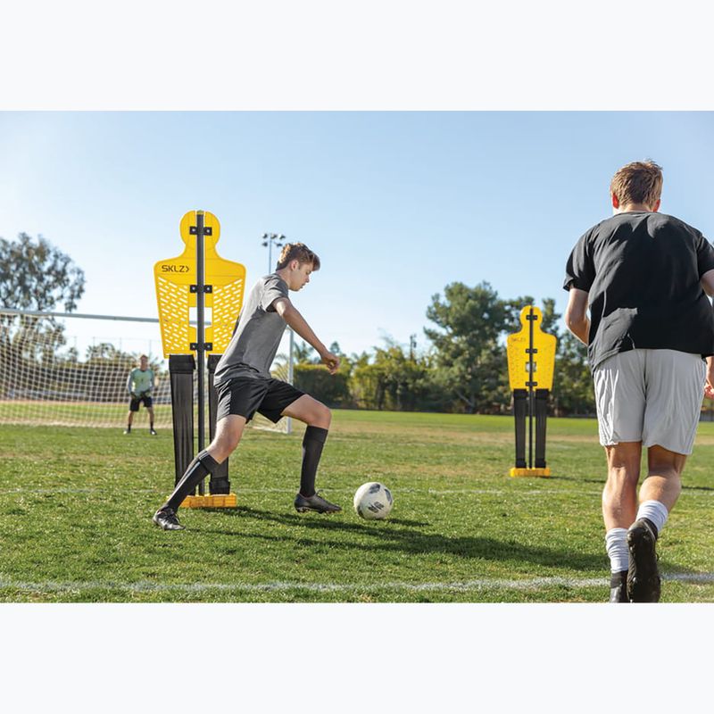 Manekin treningowy SKLZ Pro Training Soccer Defender żółty 6