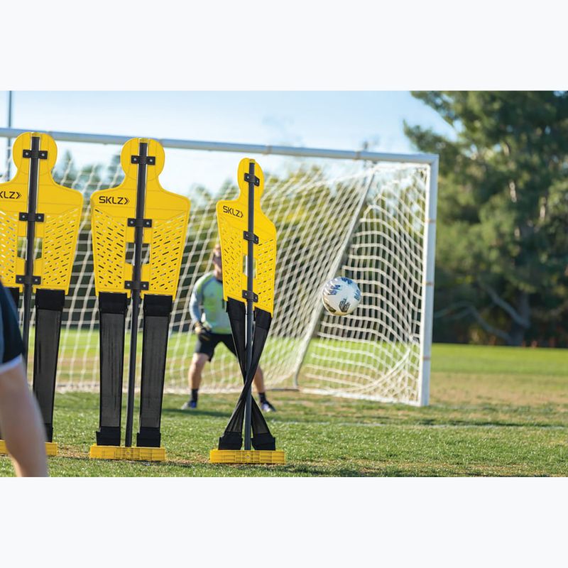 Manekin treningowy SKLZ Pro Training Soccer Defender żółty 7