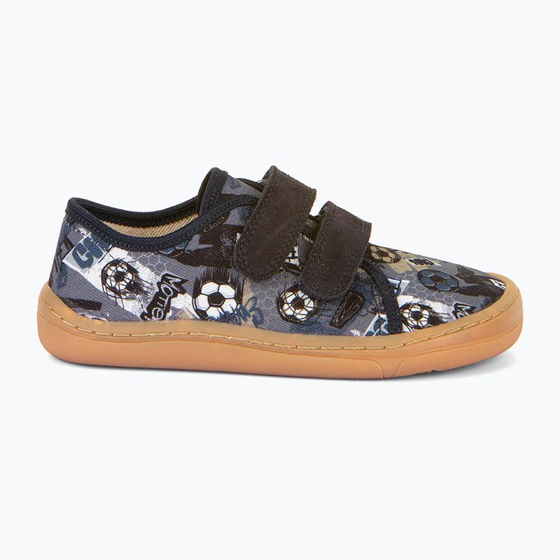 Buty barefoot dziecięce Froddo Canvas grey/blue 9