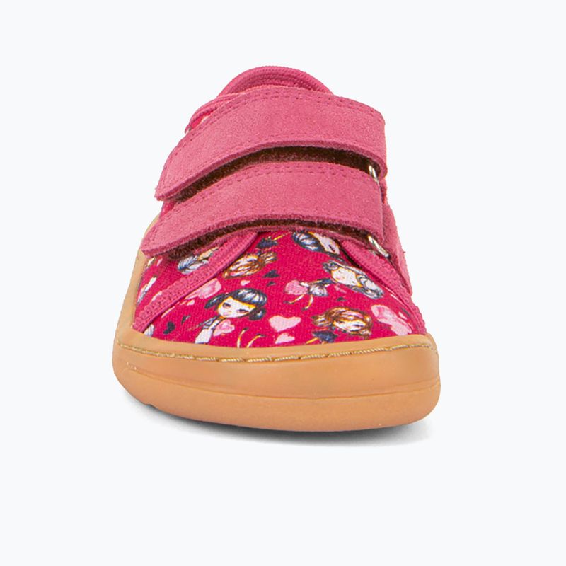 Buty barefoot dziecięce Froddo Canvas fuxia+ 11