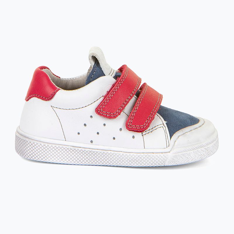 Buty barefoot dziecięce Froddo Rosario white/red 9