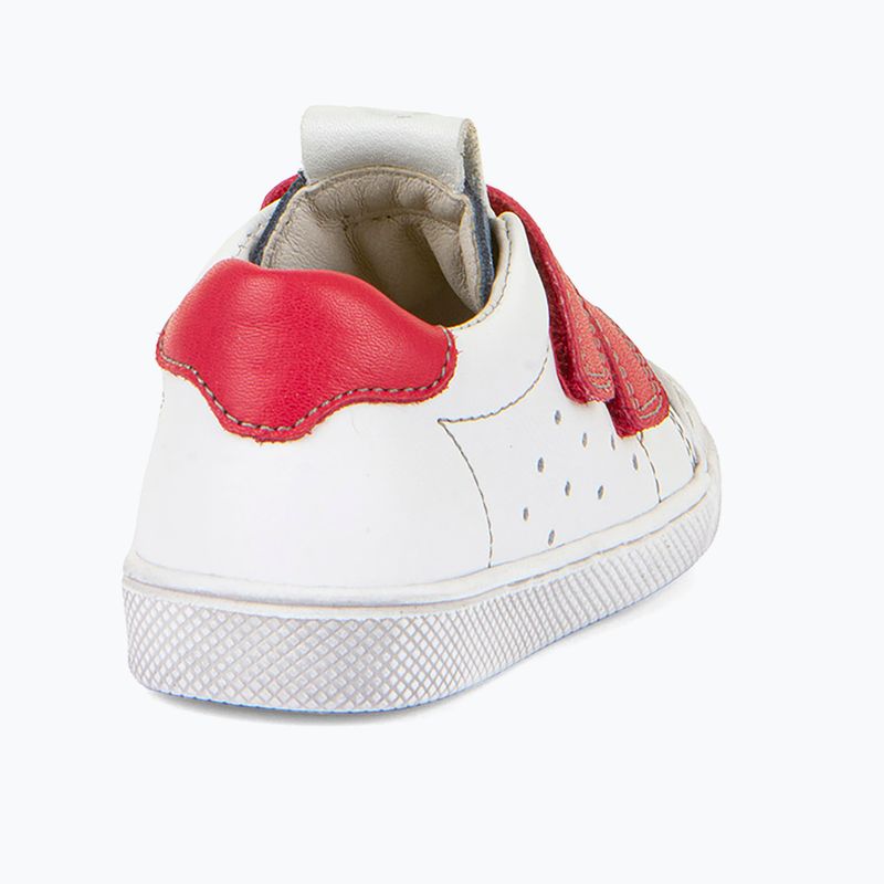 Buty barefoot dziecięce Froddo Rosario white/red 12