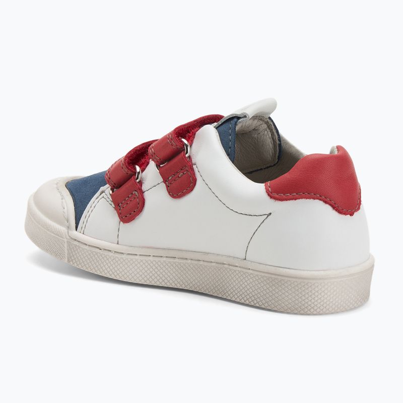 Buty barefoot dziecięce Froddo Rosario white/red 3