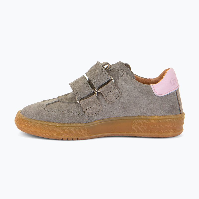 Buty barefoot dziecięce Froddo G3130269 light grey/pink 3