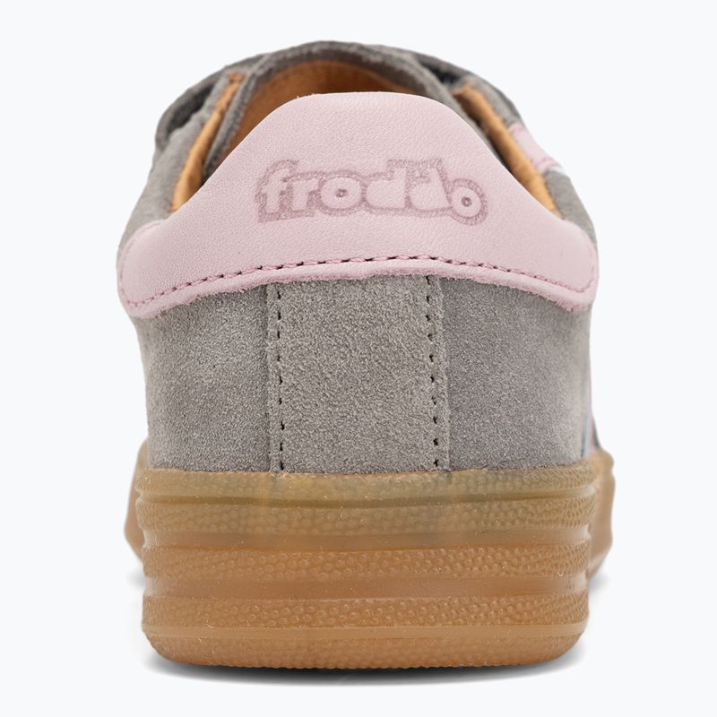 Buty barefoot dziecięce Froddo G3130269 light grey/pink 6