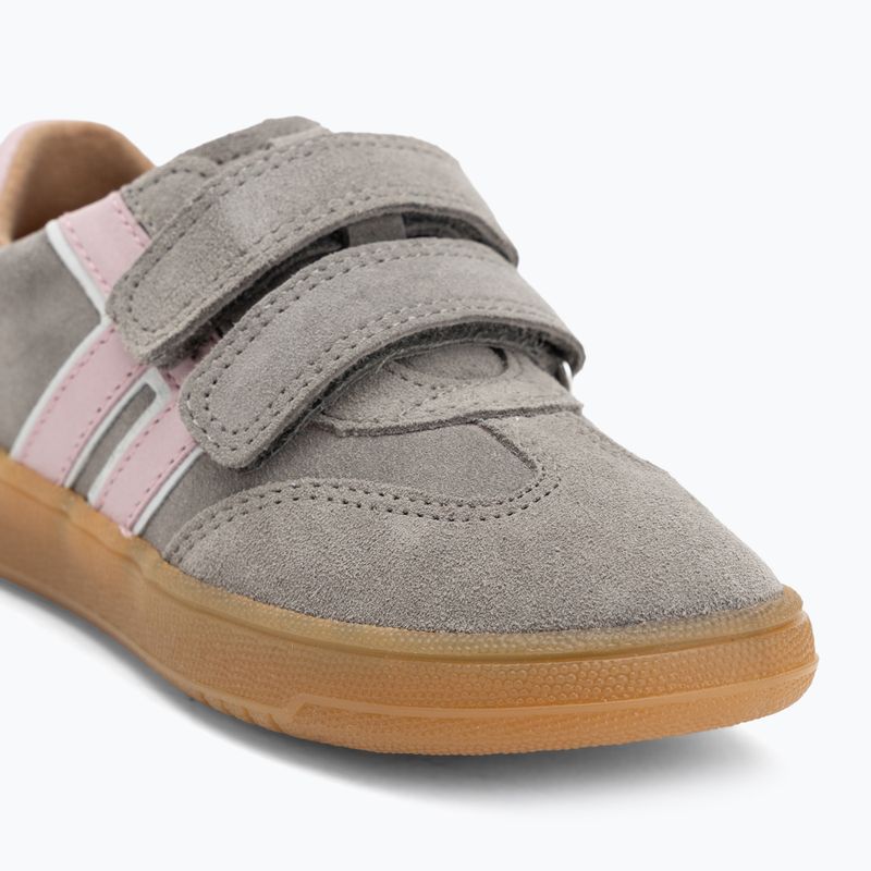 Buty barefoot dziecięce Froddo G3130269 light grey/pink 7