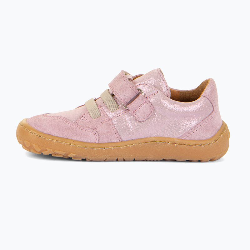 Buty barefoot dziecięce Froddo Splash pink shine 3