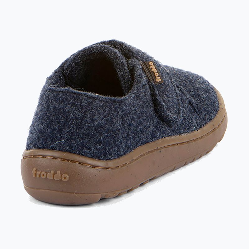 Buty barefoot dziecięce Froddo Barefoot Wooly dark blue 4