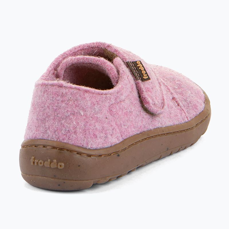 Buty barefoot dziecięce Froddo Barefoot Wooly pink 5