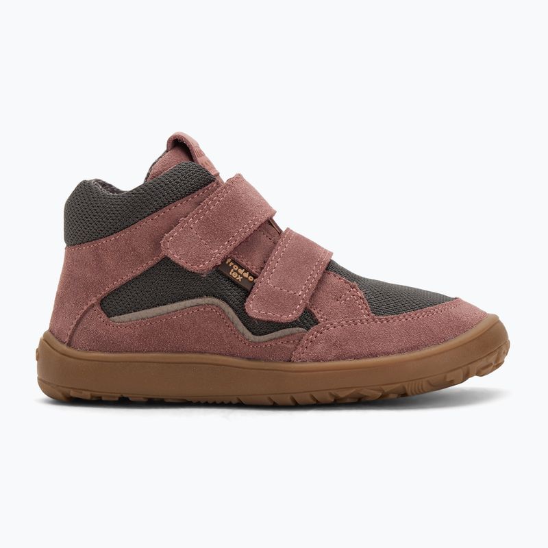 Buty barefoot dziecięce Froddo Tex Autumn grey/pink 2