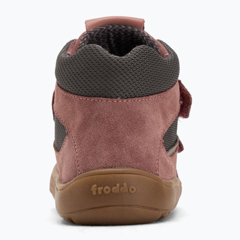 Buty barefoot dziecięce Froddo Tex Autumn grey/pink 6