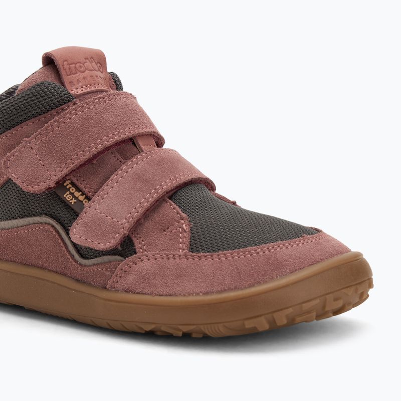 Buty barefoot dziecięce Froddo Tex Autumn grey/pink 7