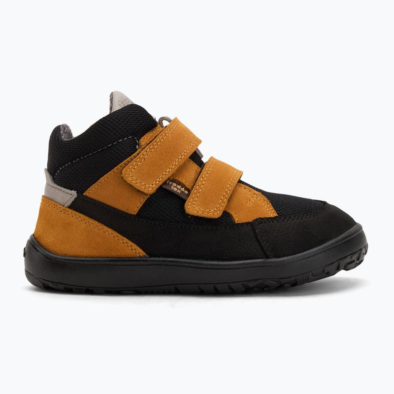 Buty barefoot dziecięce Froddo Up Tex Autumn black/orange 2