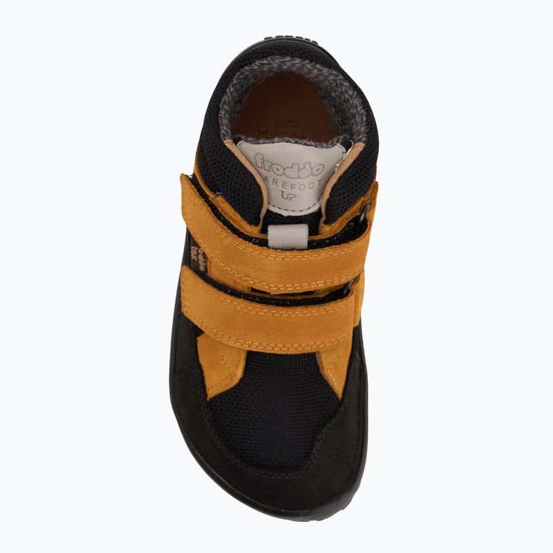 Buty barefoot dziecięce Froddo Up Tex Autumn black/orange 5