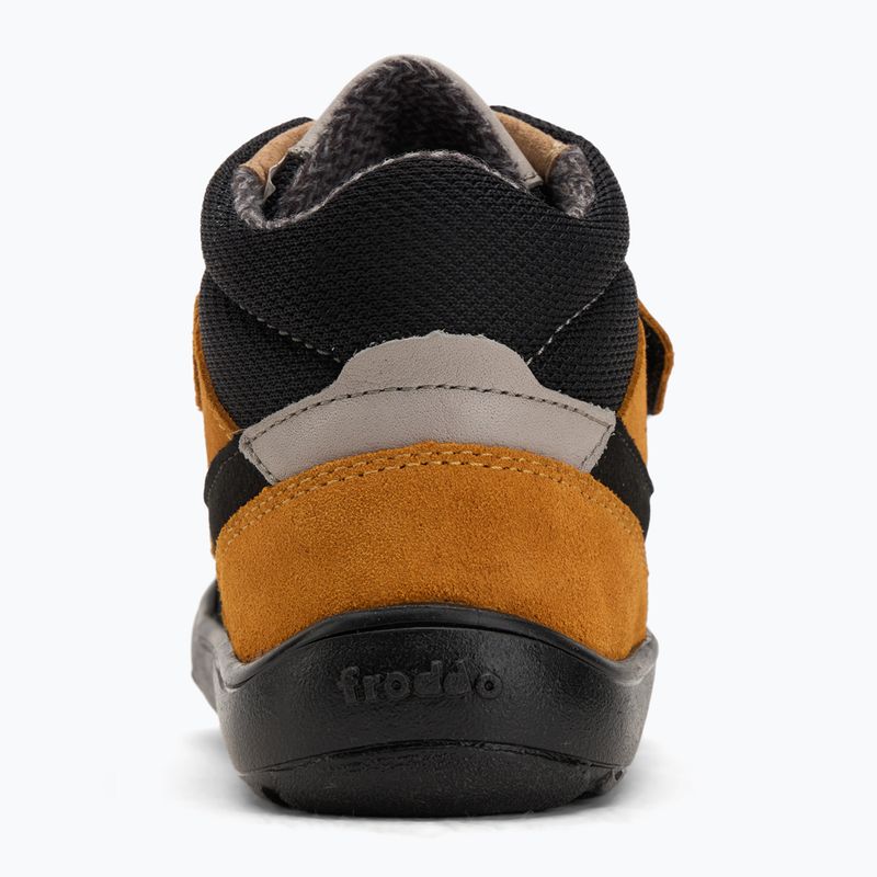 Buty barefoot dziecięce Froddo Up Tex Autumn black/orange 6