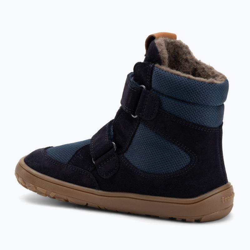 Śniegowce barefoot dziecięce Froddo Tex Winter dark blue 3