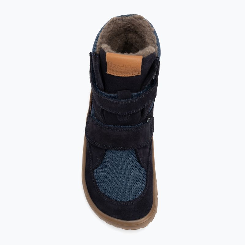 Śniegowce barefoot dziecięce Froddo Tex Winter dark blue 5