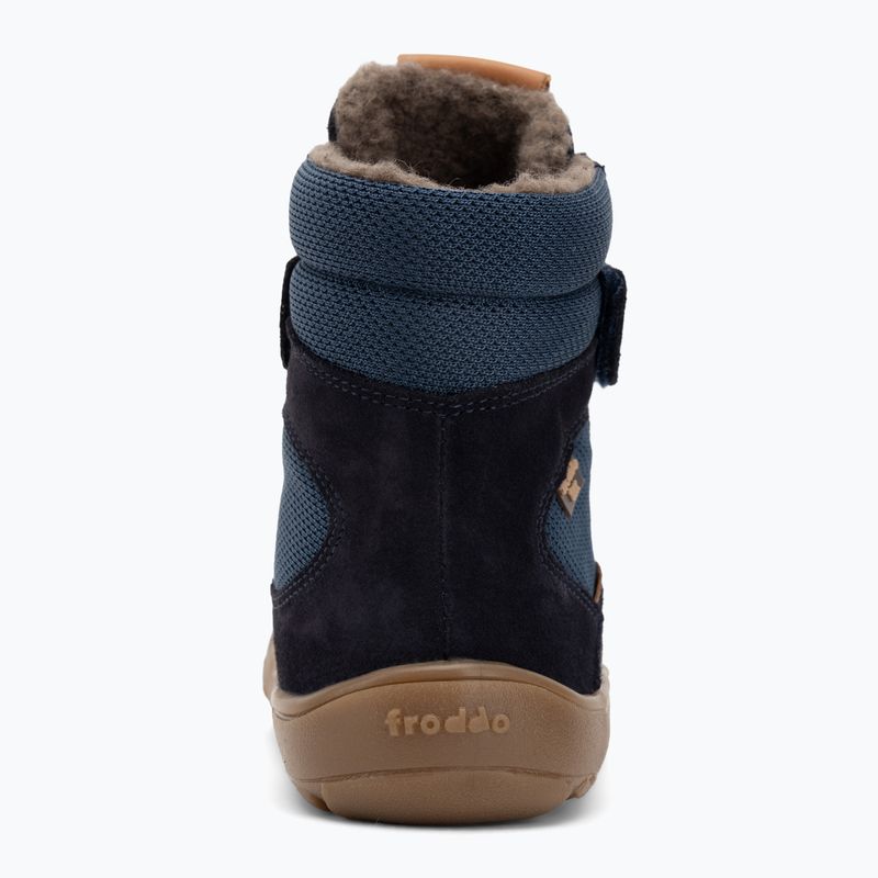 Śniegowce barefoot dziecięce Froddo Tex Winter dark blue 6