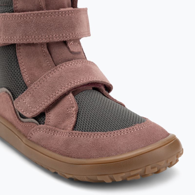 Śniegowce barefoot dziecięce Froddo Tex Winter grey/pink 7