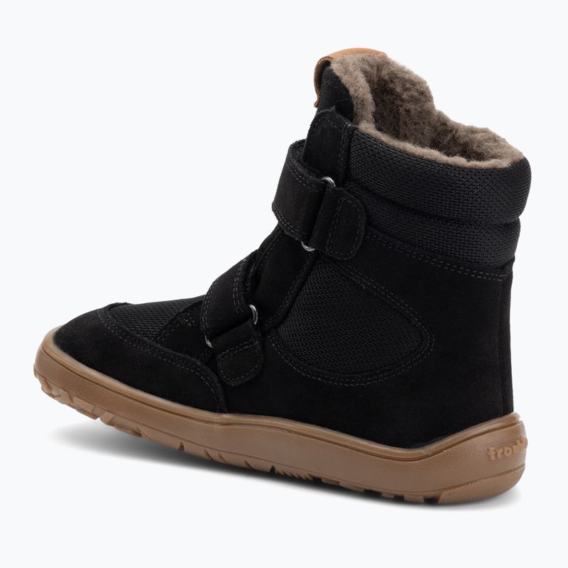 Śniegowce barefoot dziecięce Froddo Tex Winter black 3