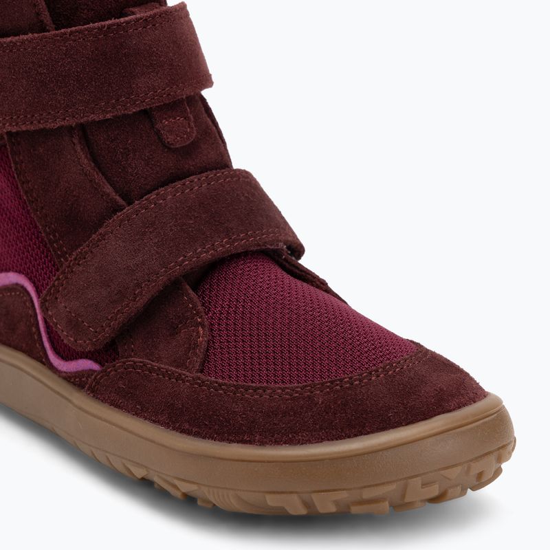 Śniegowce barefoot dziecięce Froddo Tex Winter bordeaux 5