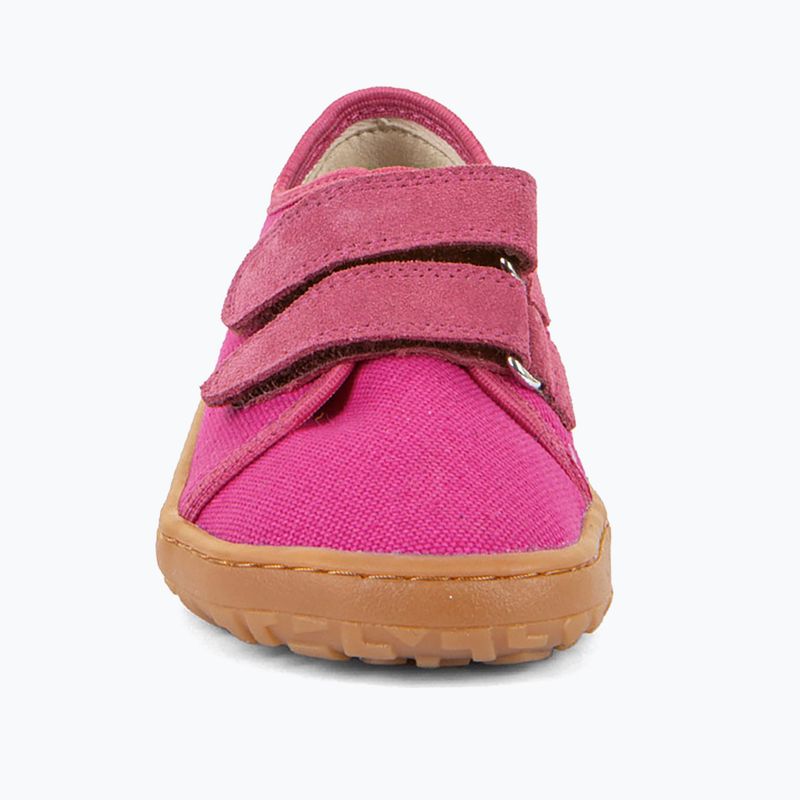 Buty barefoot dziecięce Froddo Canvas fuxia 4