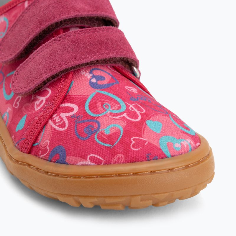Buty barefoot dziecięce Froddo Barefoot Canvas fuxia+ 7