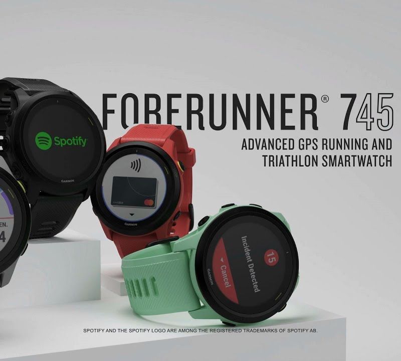 Zegarek Garmin Forerunner 745 biały 010-02445-13 8
