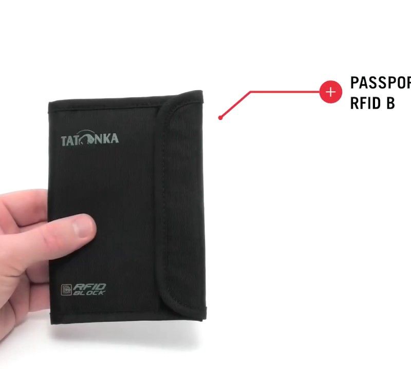 Portfel Tatonka Passport Safe RFID B black 11