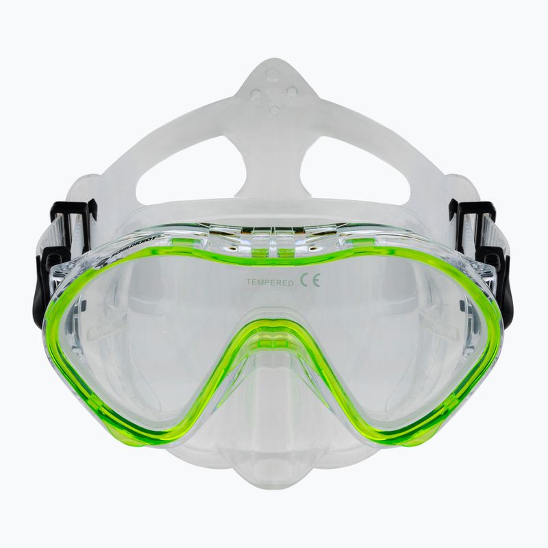 Zestaw do snorkelingu dziecięcy Schildkröt Bermuda green 6