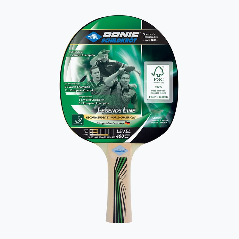 Rakietka do tenisa stołowego Donic-Schildkröt Legends 400 FSC 705241 9