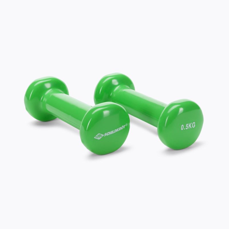 Hantle winylowe Schildkröt set Vinyl Dumbbells 2021 2 x 0.5 kg