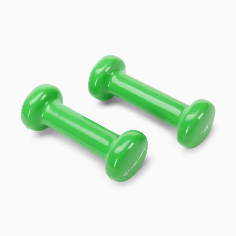 Hantle winylowe Schildkröt set Vinyl Dumbbells 2021 2 x 0.5 kg 2
