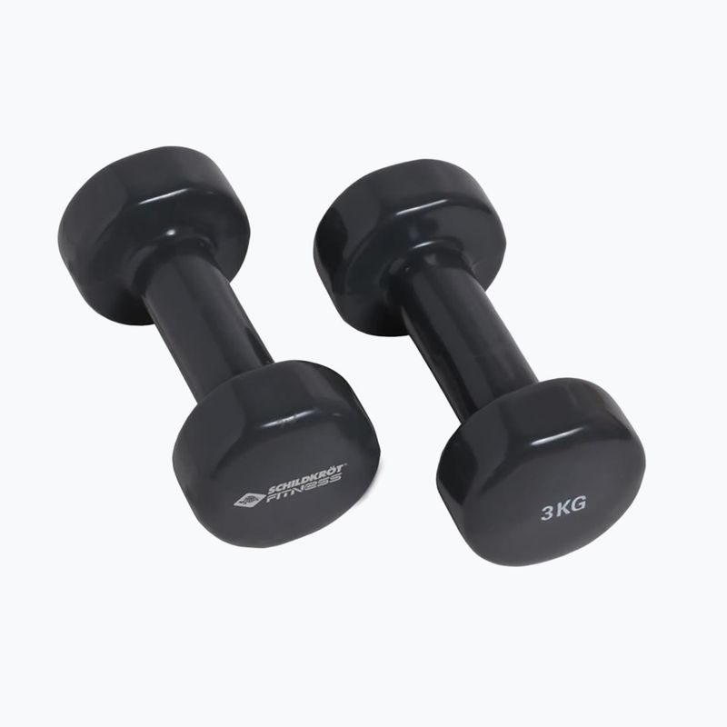 Hantle winylowe Schildkröt set Vinyl Dumbbells 2 x 3 kg