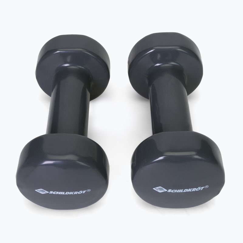 Hantle winylowe Schildkröt set Vinyl Dumbbells 2 x 3 kg 3