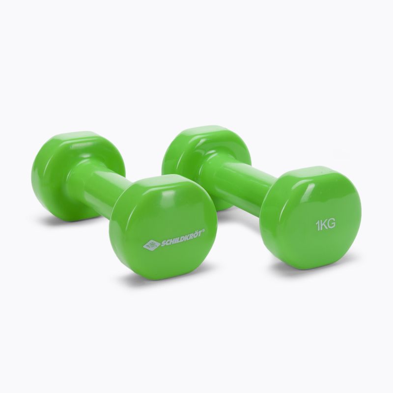 Zestaw hantli Schildkröt set Vinyl Dumbbells in Suitcase 5