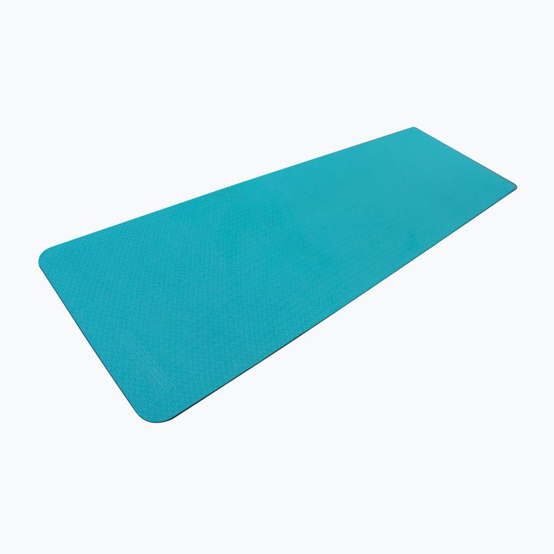 Mata do jogi Schildkröt Yoga Mat Bicolor 4 mm petrol blue/anthracite 6