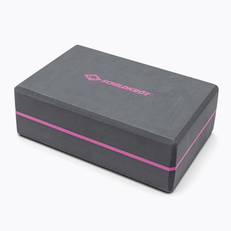 Kostka do jogi Schildkröt Yoga Block gray/pink