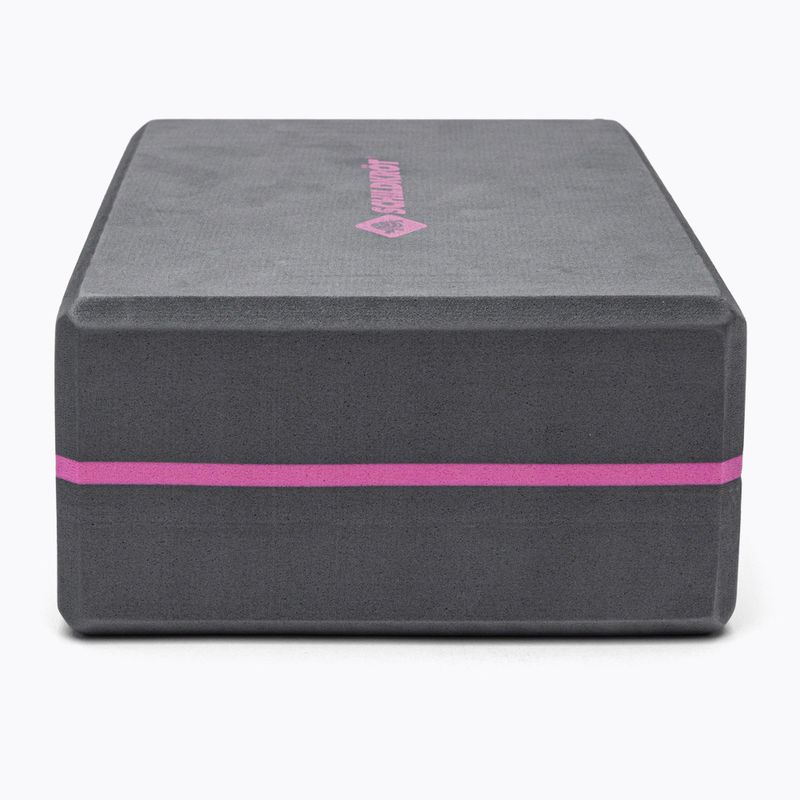 Kostka do jogi Schildkröt Yoga Block gray/pink 2